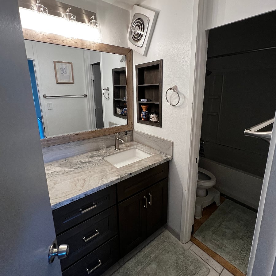 Upstairs Vanity/sink