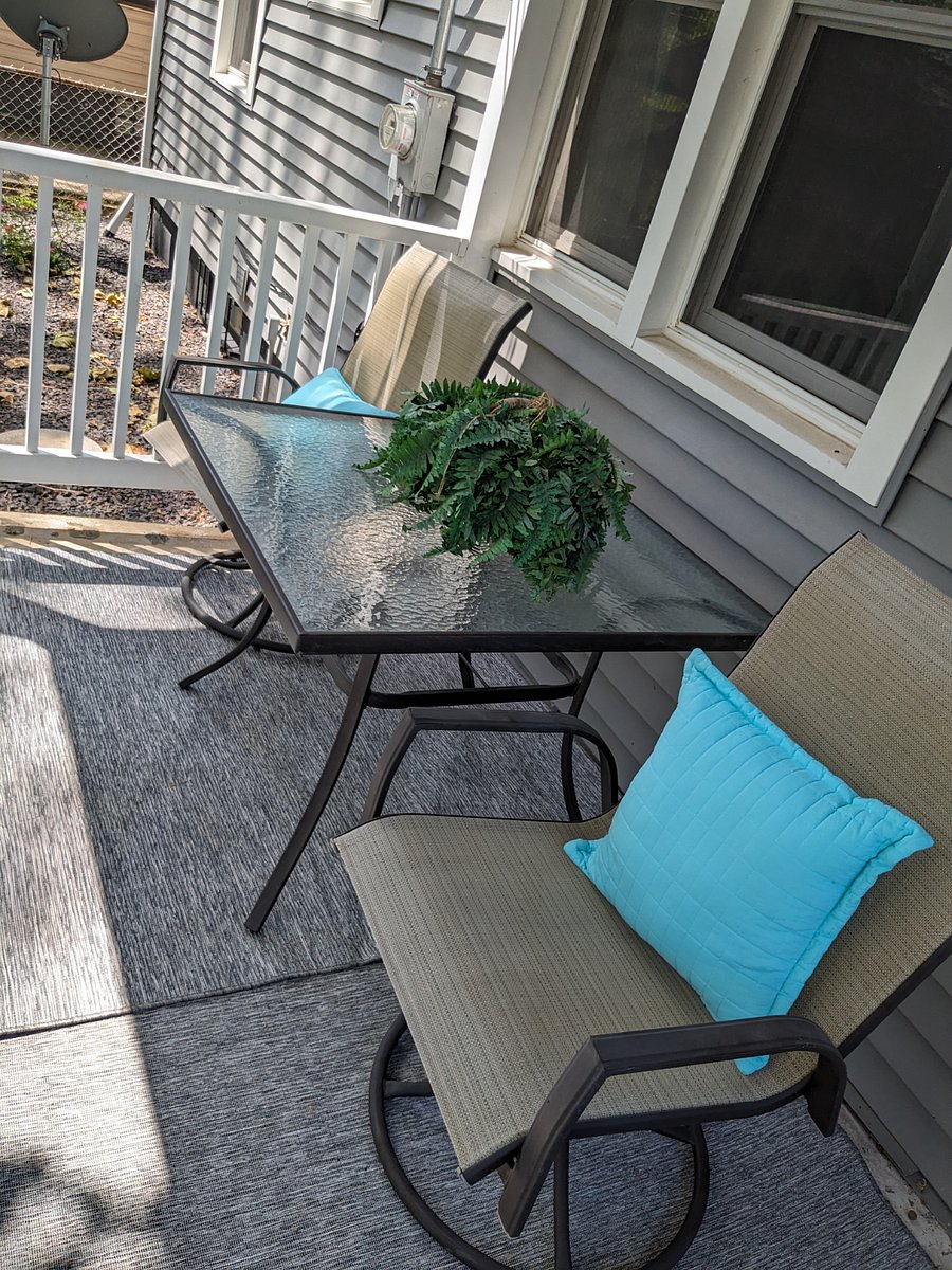 Back patio - Comfortable