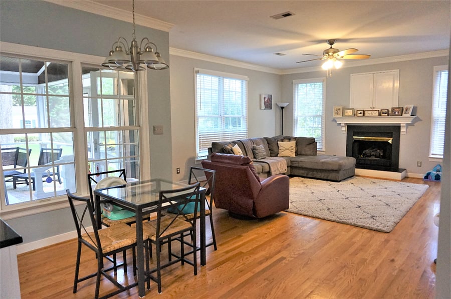 Living Room (looking from Kitchen)