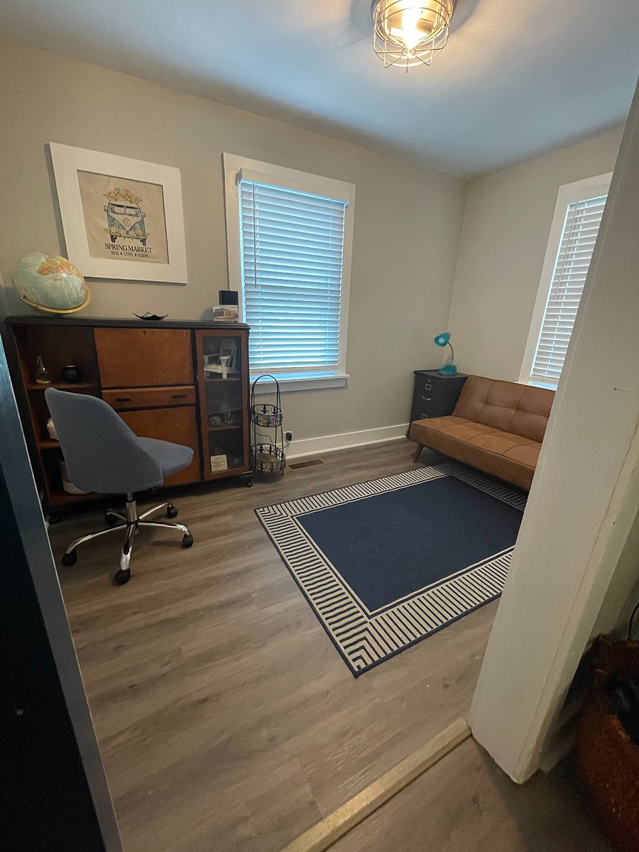 Bonus room with a futon