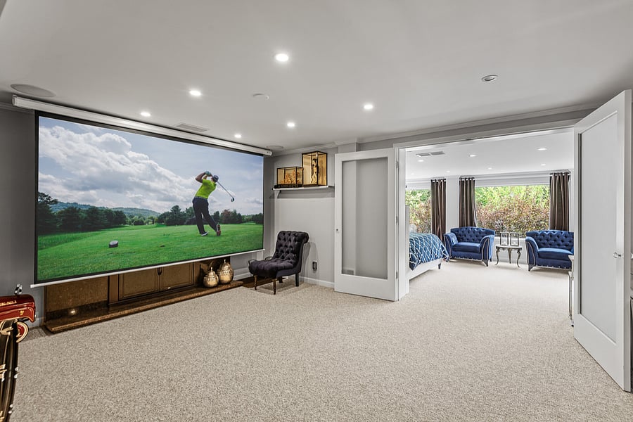 2nd Home Theatre in the lower level.