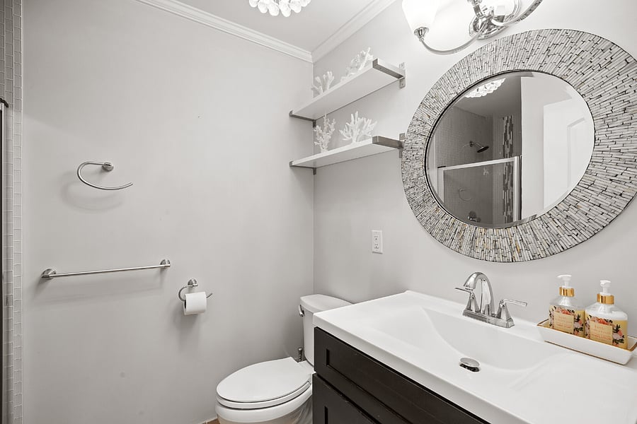 #2 Bath. Main floor. Stand up shower.