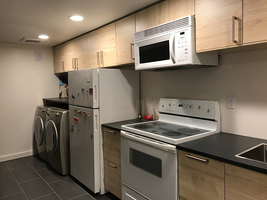Kitchen and Laundry area