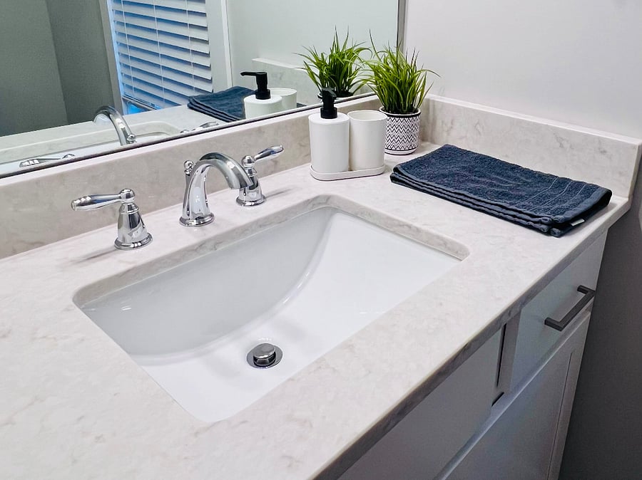 Half bath sink