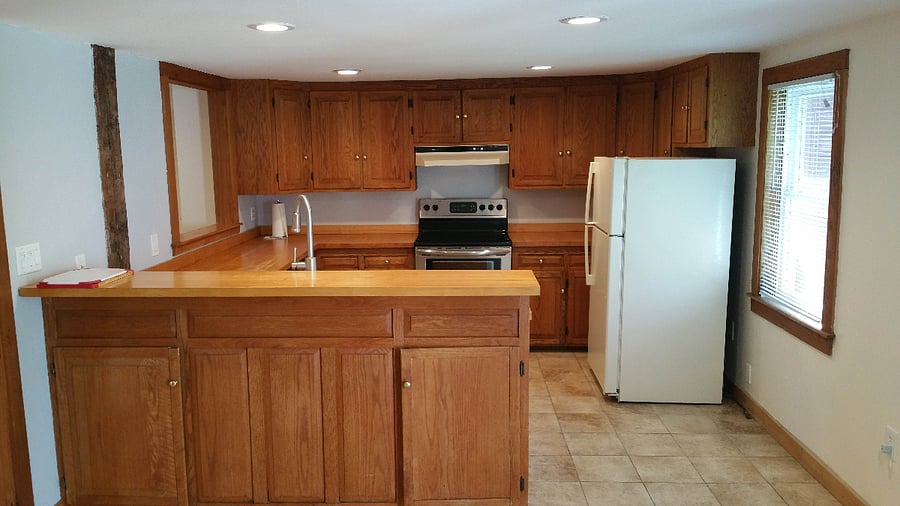 Large, well applianced and equipped kitchen with new stainless range, fridge and dishwasher. (Photo to be updated)