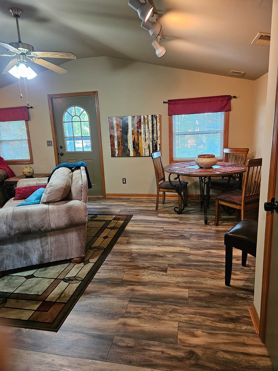 That exterior door leads to the patio