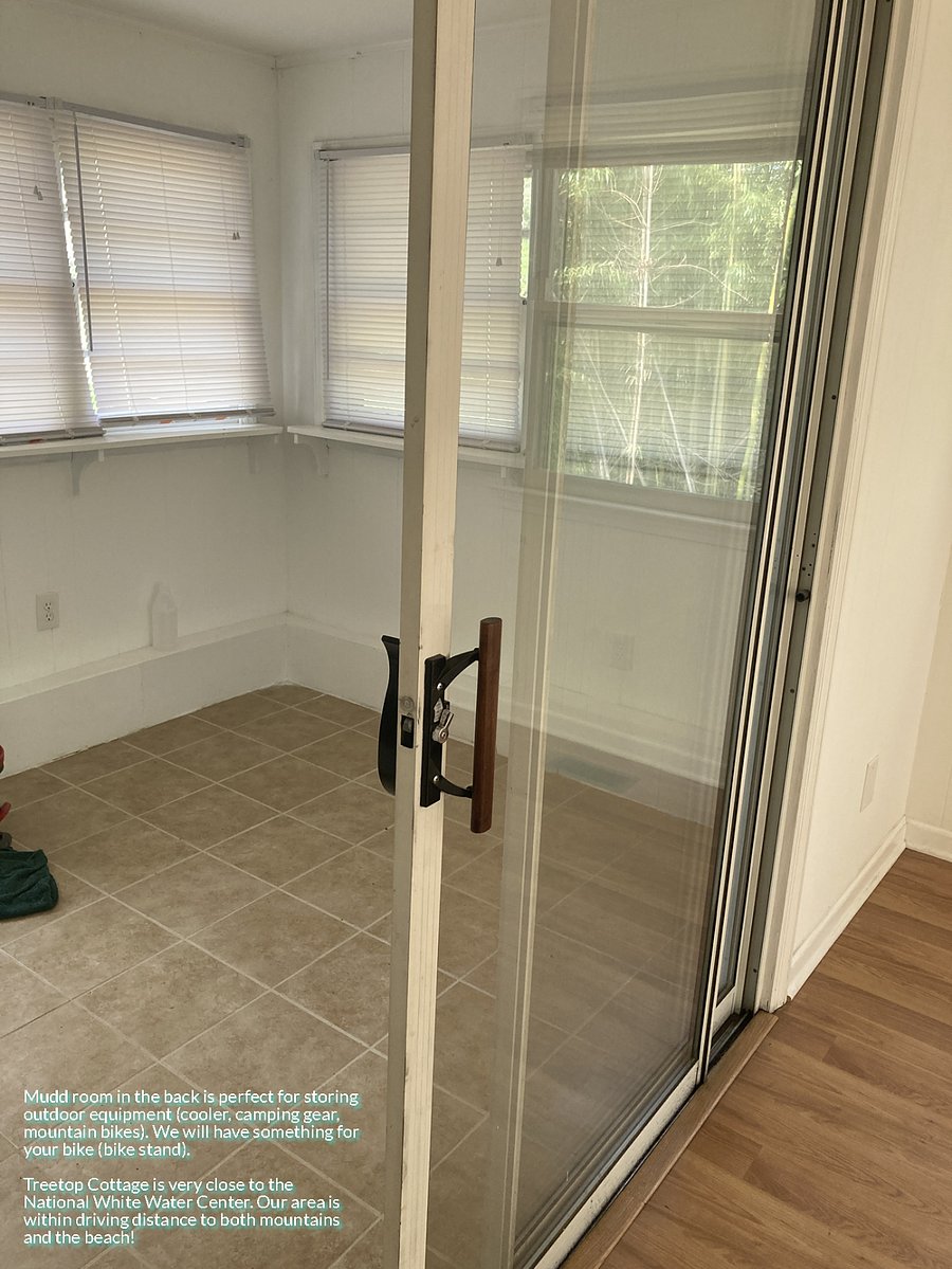 bonus room leads to an unheated muddroom - great for storing camping weekend worrior equipment. The famous White Water Center is few minutes away 