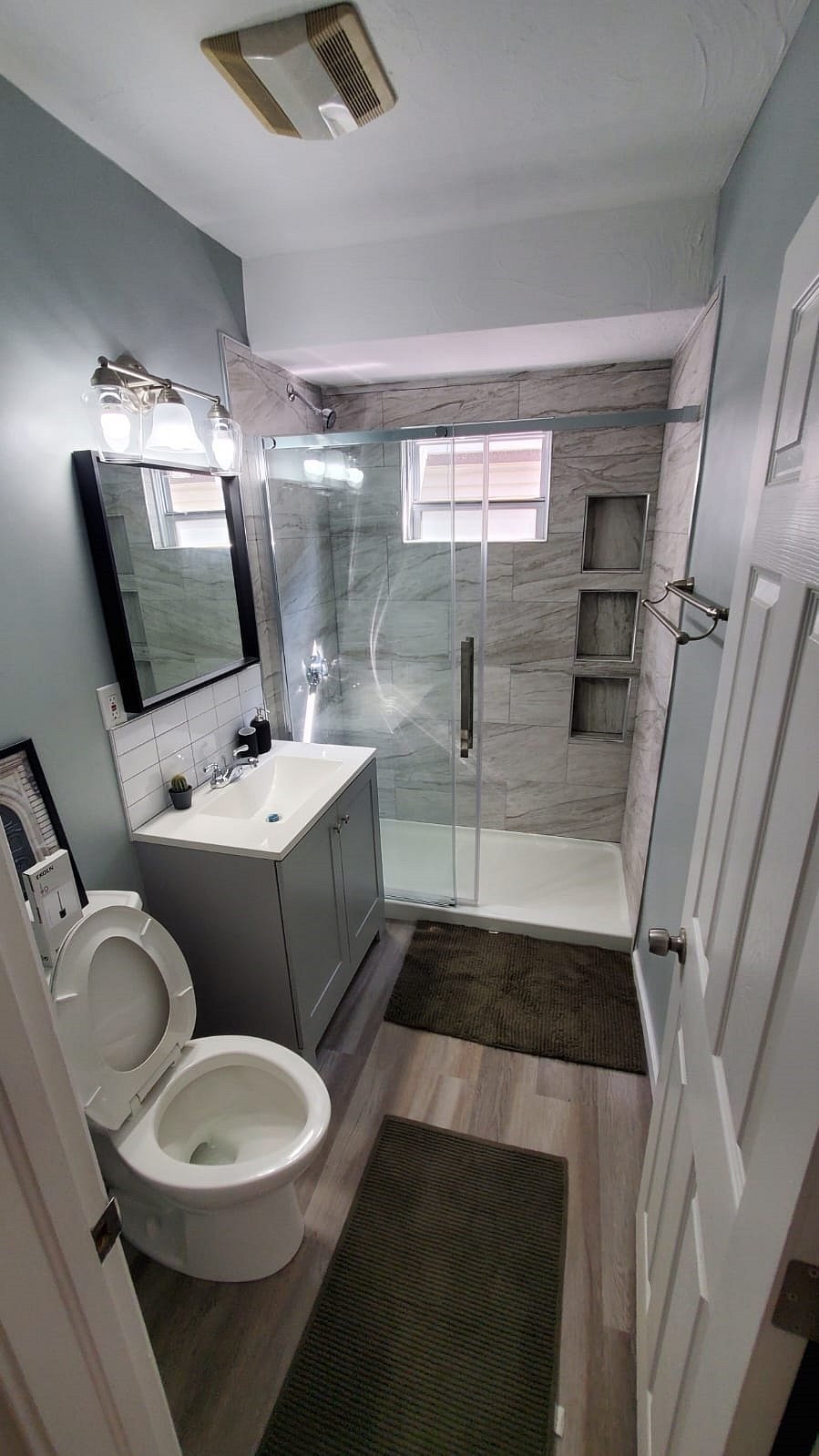 Brand New Shared Bathroom