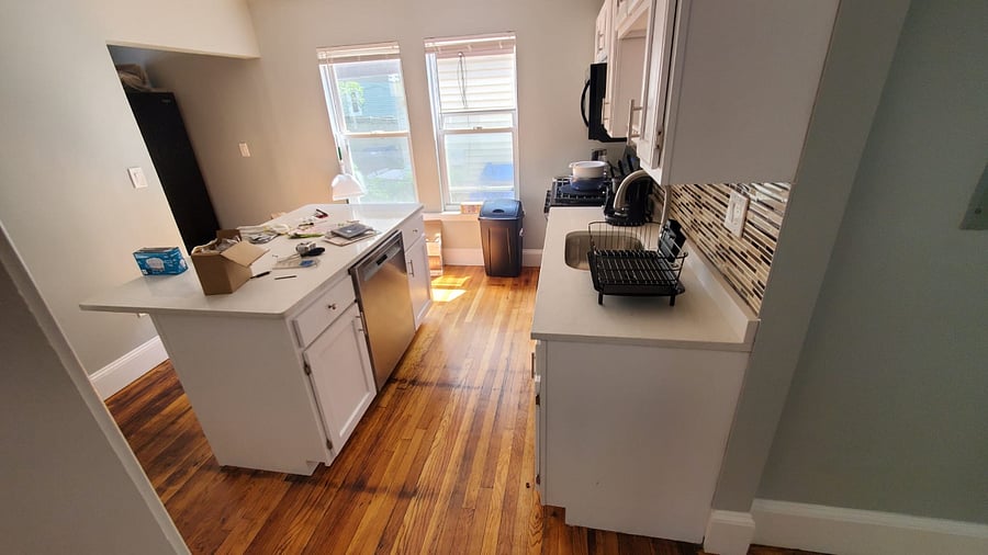 Shared Kitchen with Island