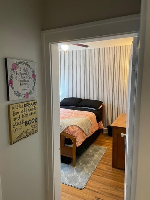 Bedroom - full size bed