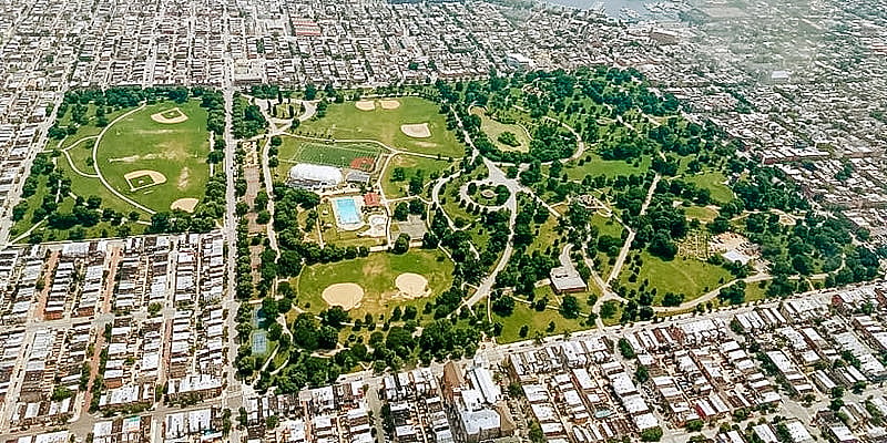 Patterson Park is a short walk away.