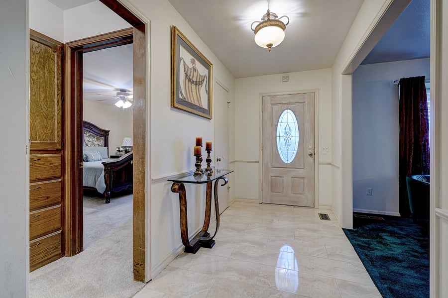 Formal living and dining room to left as you enter the home.