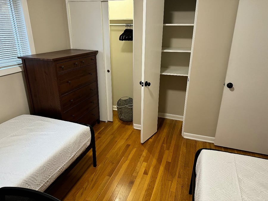 BEDROOM #3 Pic#1
Twin XL room WITH ALL NEW TWIN BEDS WITH 10" MEMORY FOAM MATTRESSES, PROTECTOR AND BEDDINGS