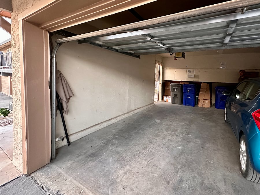 Shared garage with storage