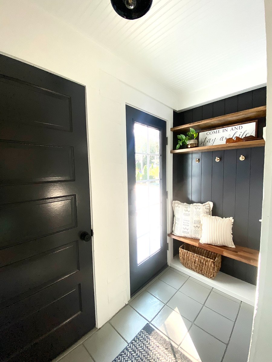 The Breezeway features keyless entry for convenient access into the home.