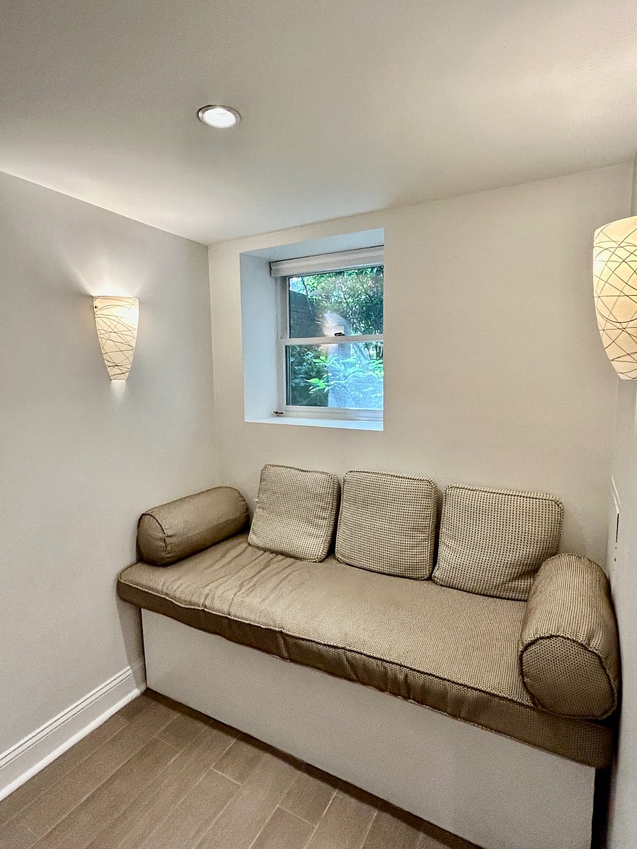 Window seat.