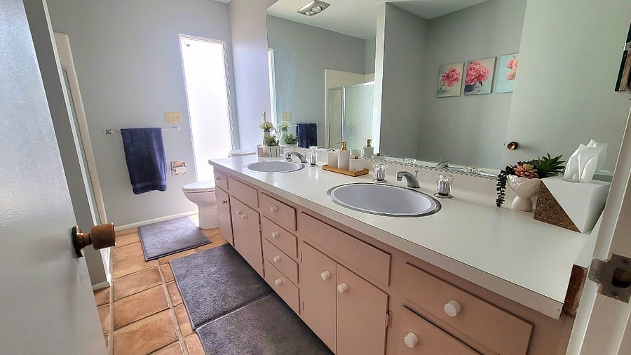 Master bathroom