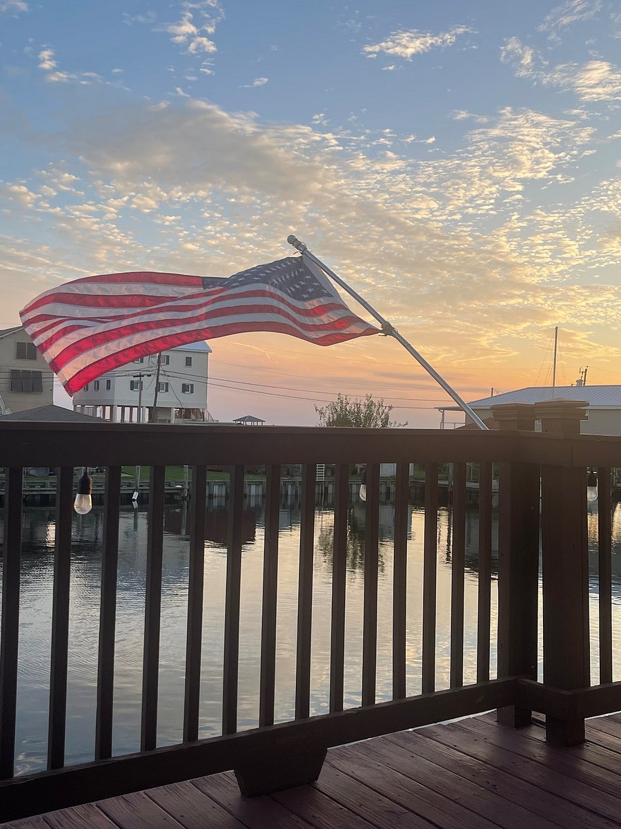 Sunset view from upper deck