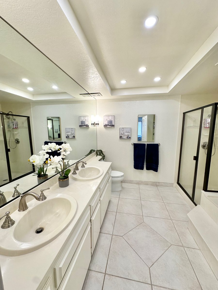 Master bathroom