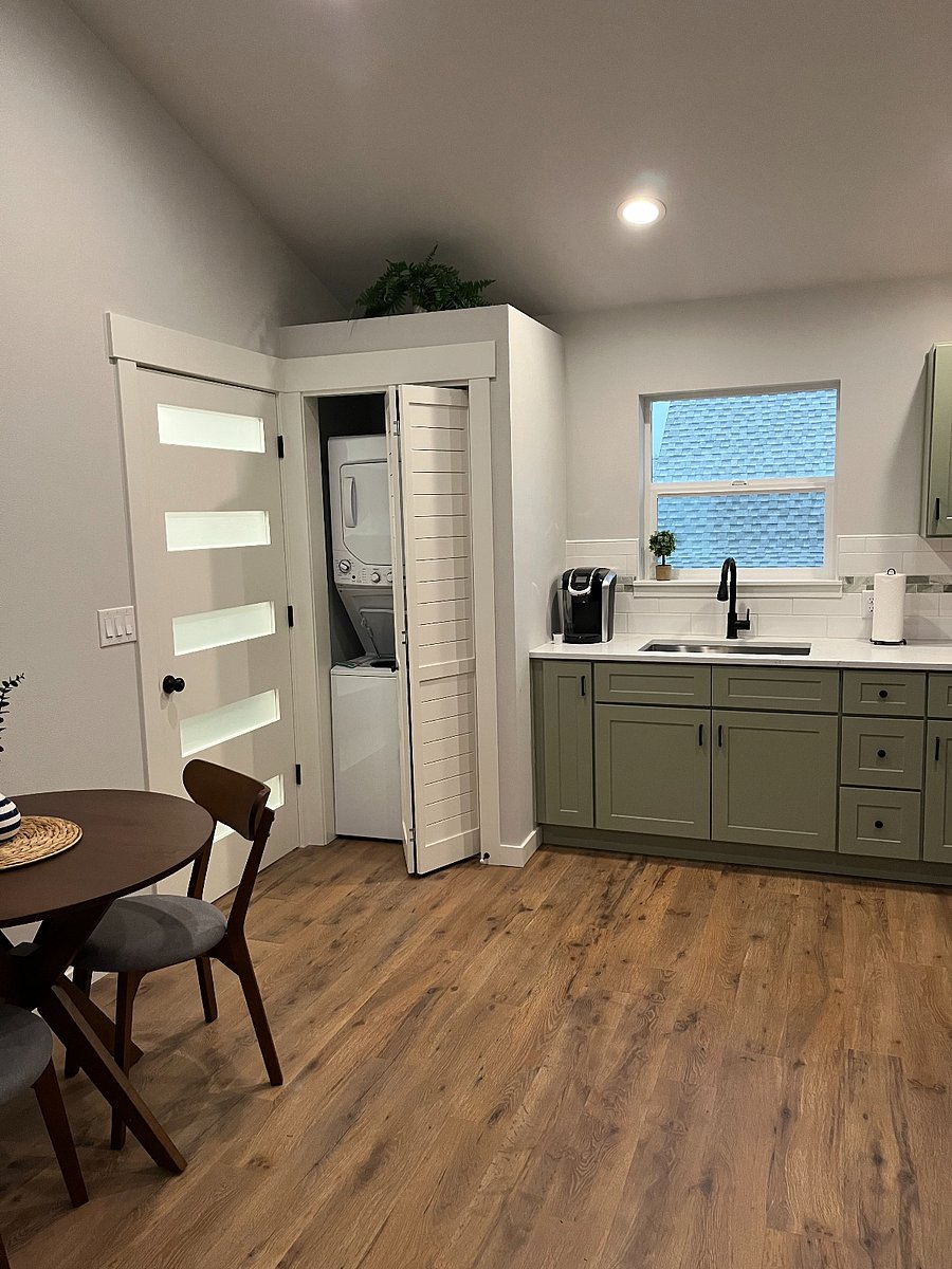 Laundry closet