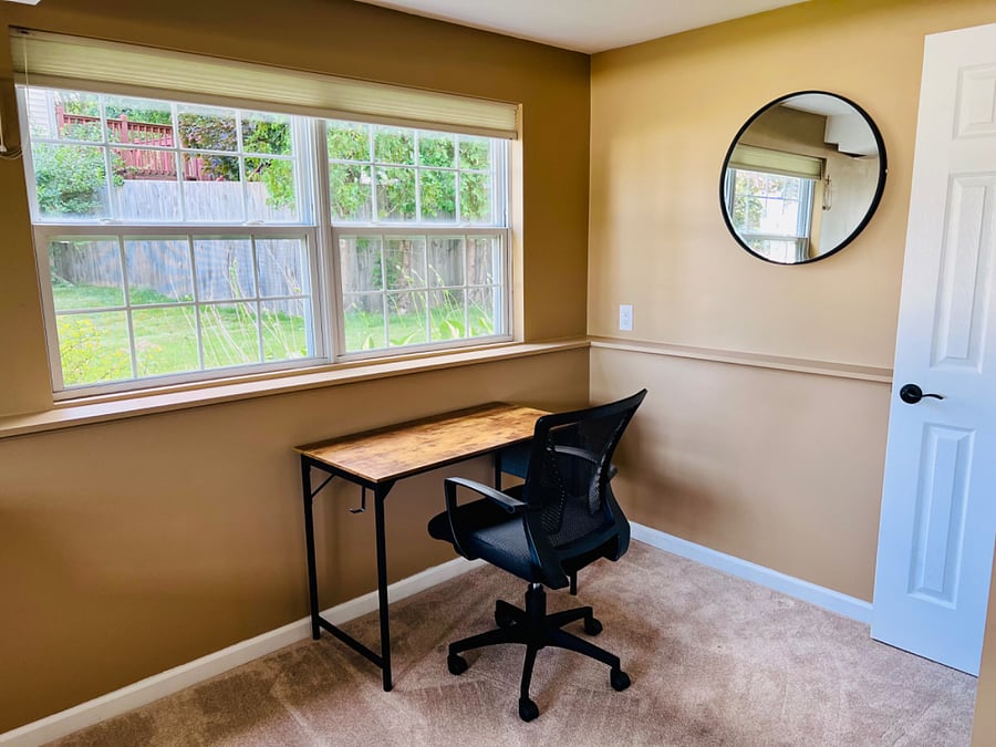 Dedicated Work Space.