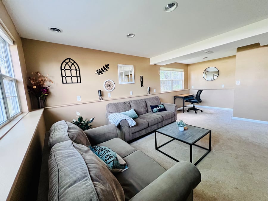 Lower Level Family Room.