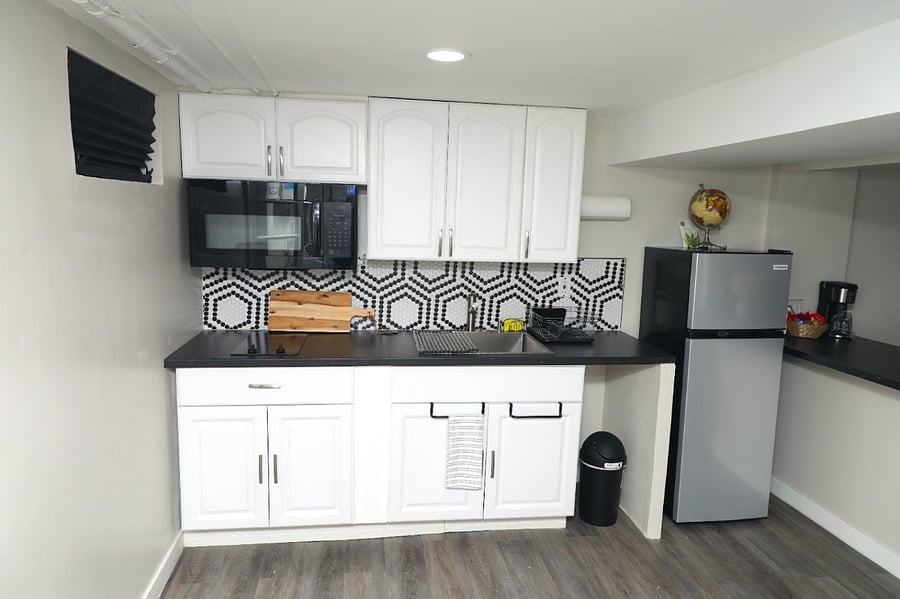 Fully equipped kitchen
