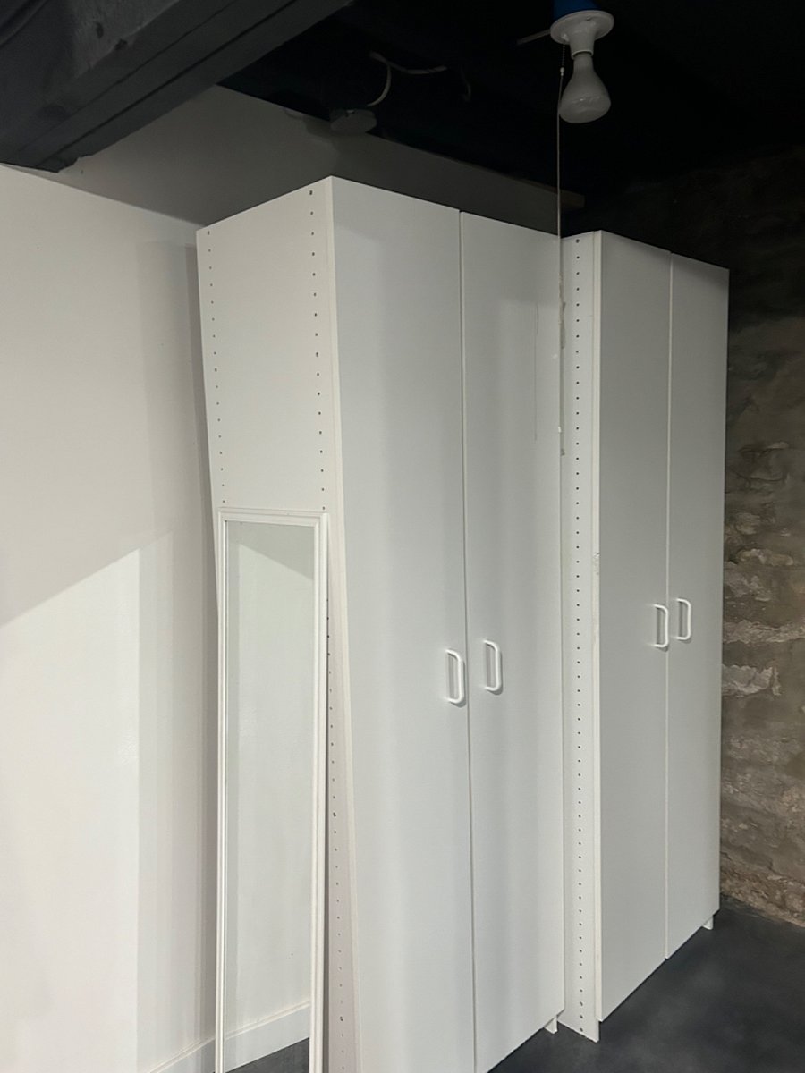 Plenty of storage on lower level.