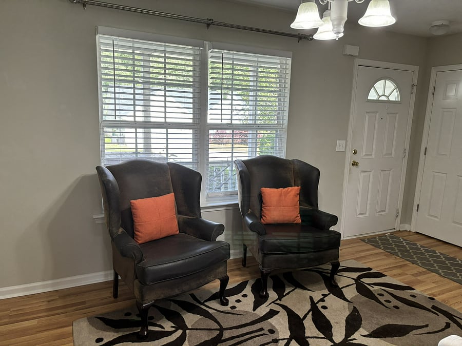 Front entrance welcoming room