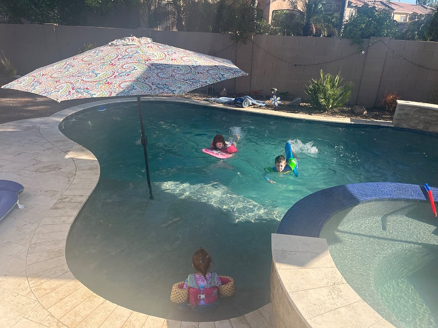 Really? The best photo I have of the pool? : - )