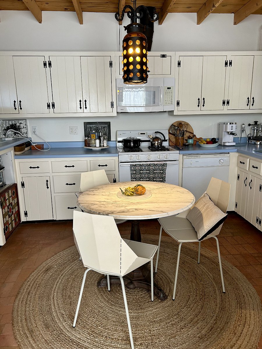 Shared kitchen with storage space for tenant food staples available. 