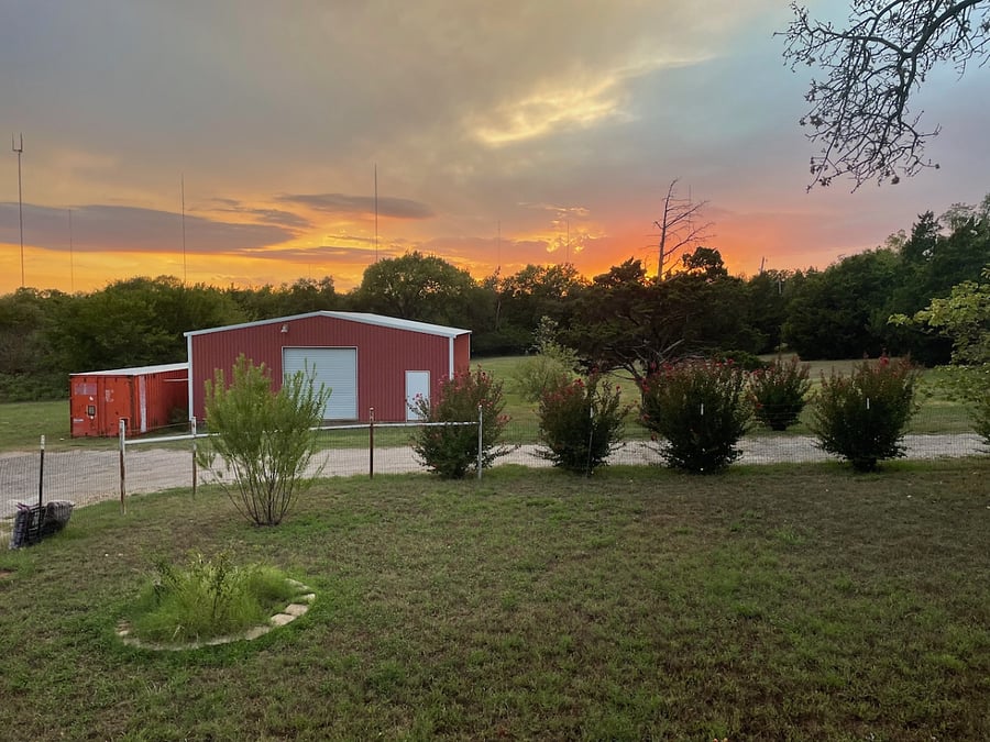 Sunsets at the farm are amazing!