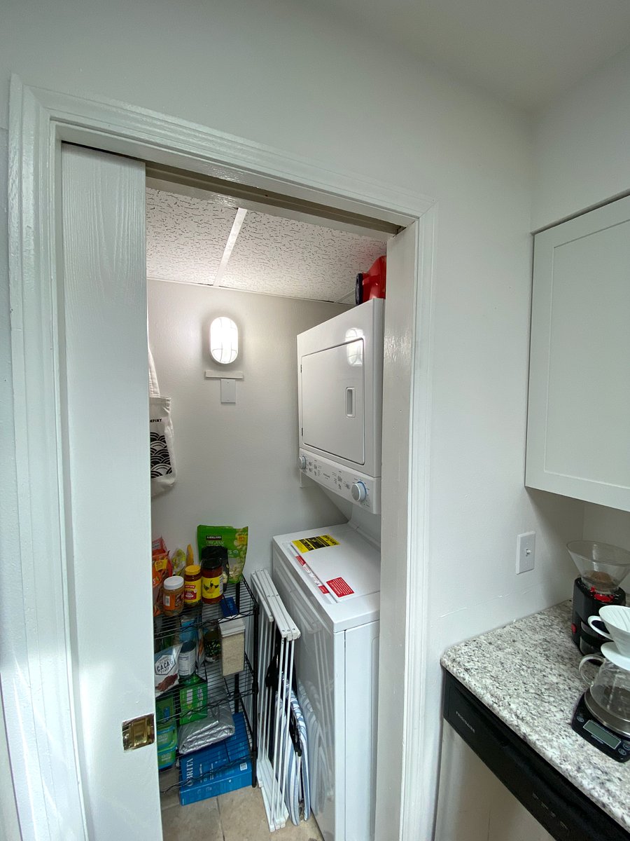 Stacked washer and dryer bought in 2023