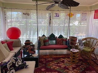 Sunporch off dining room