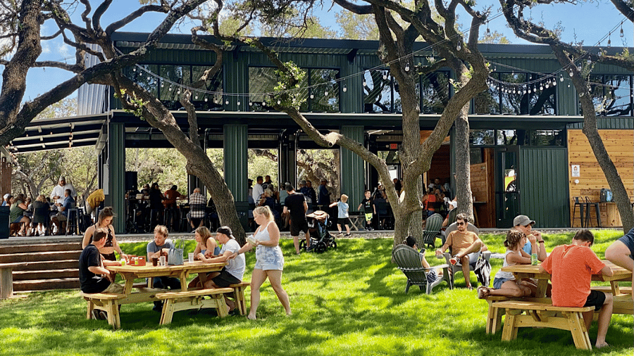 Enjoy a fun night out and walk over to The Good Lot, a family friendly Beer Garden