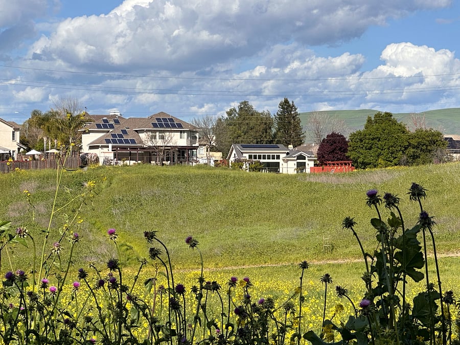 View of unit from other side of Lime Ridge.