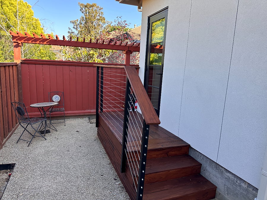 Second bedroom deck / patio.