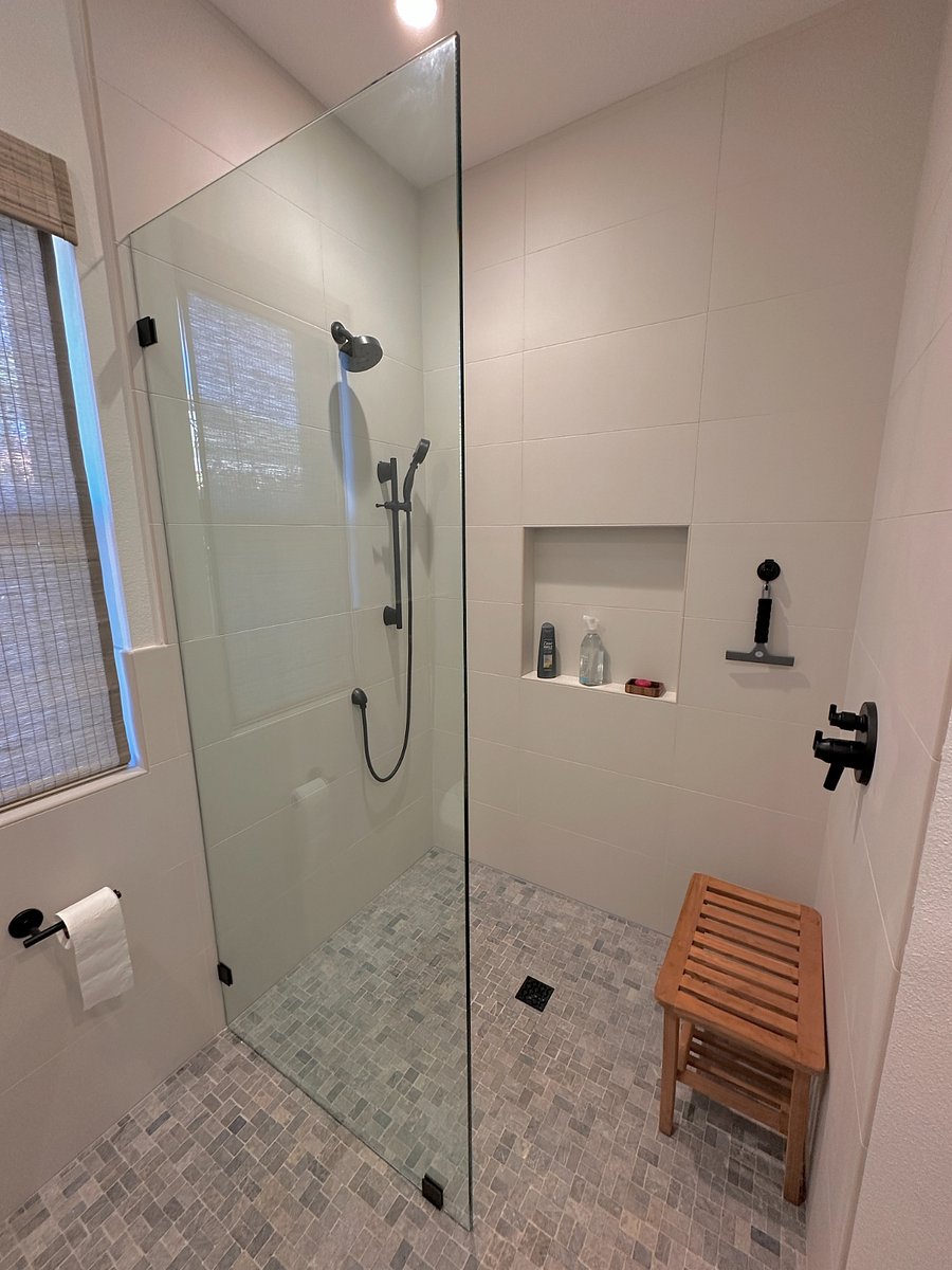 Second bathroom - with walk-in shower.