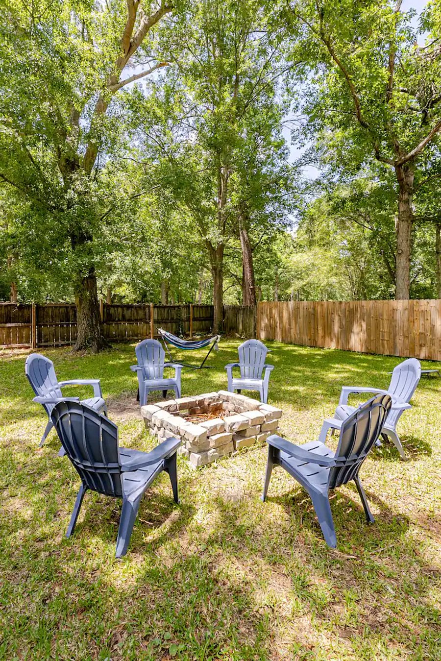 Light up the fire pit as the sun goes down and share exciting stories with your loved ones. Don't
forget there's more!