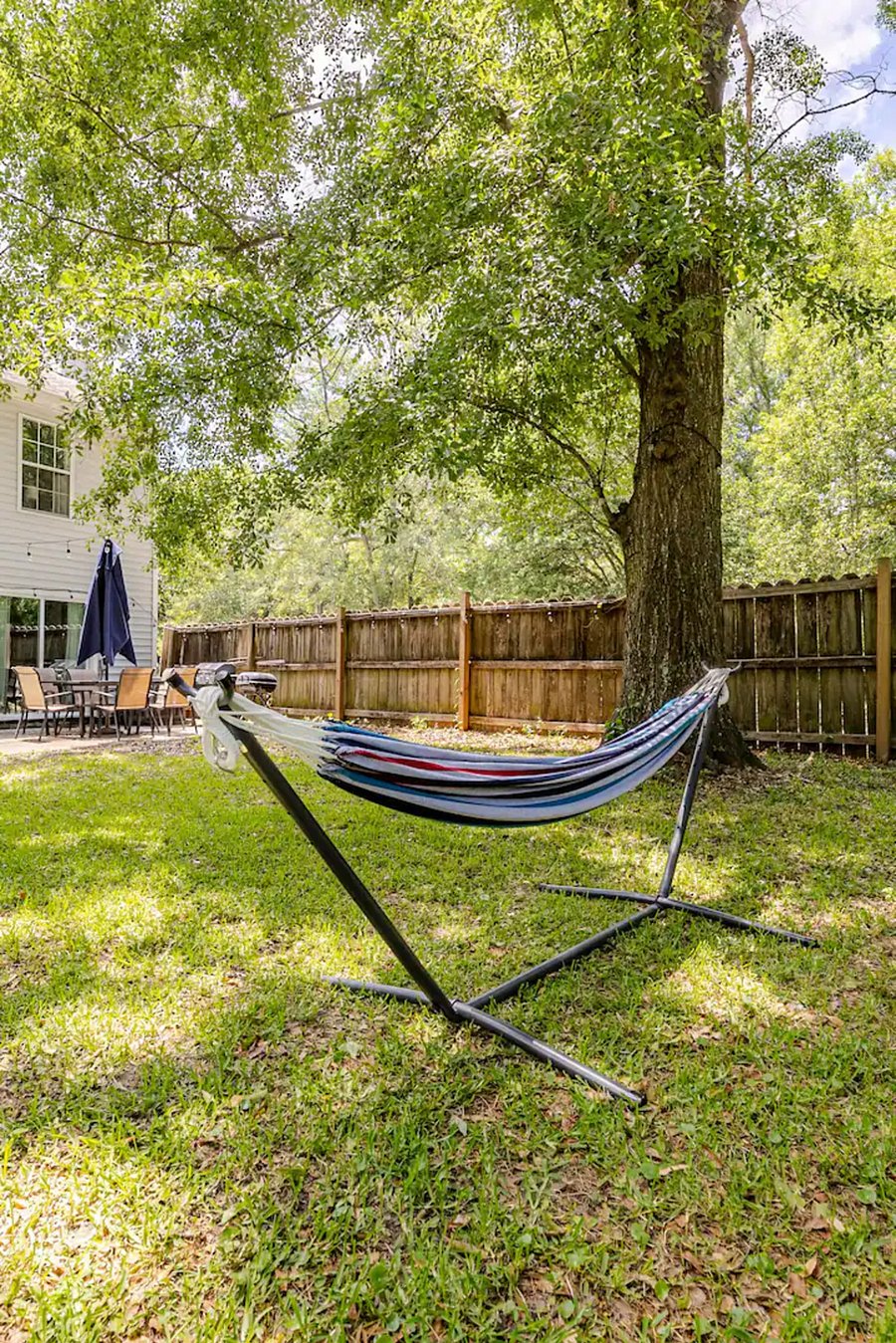 Nothing is more relaxing than spending a whole afternoon relaxing on the hammock.