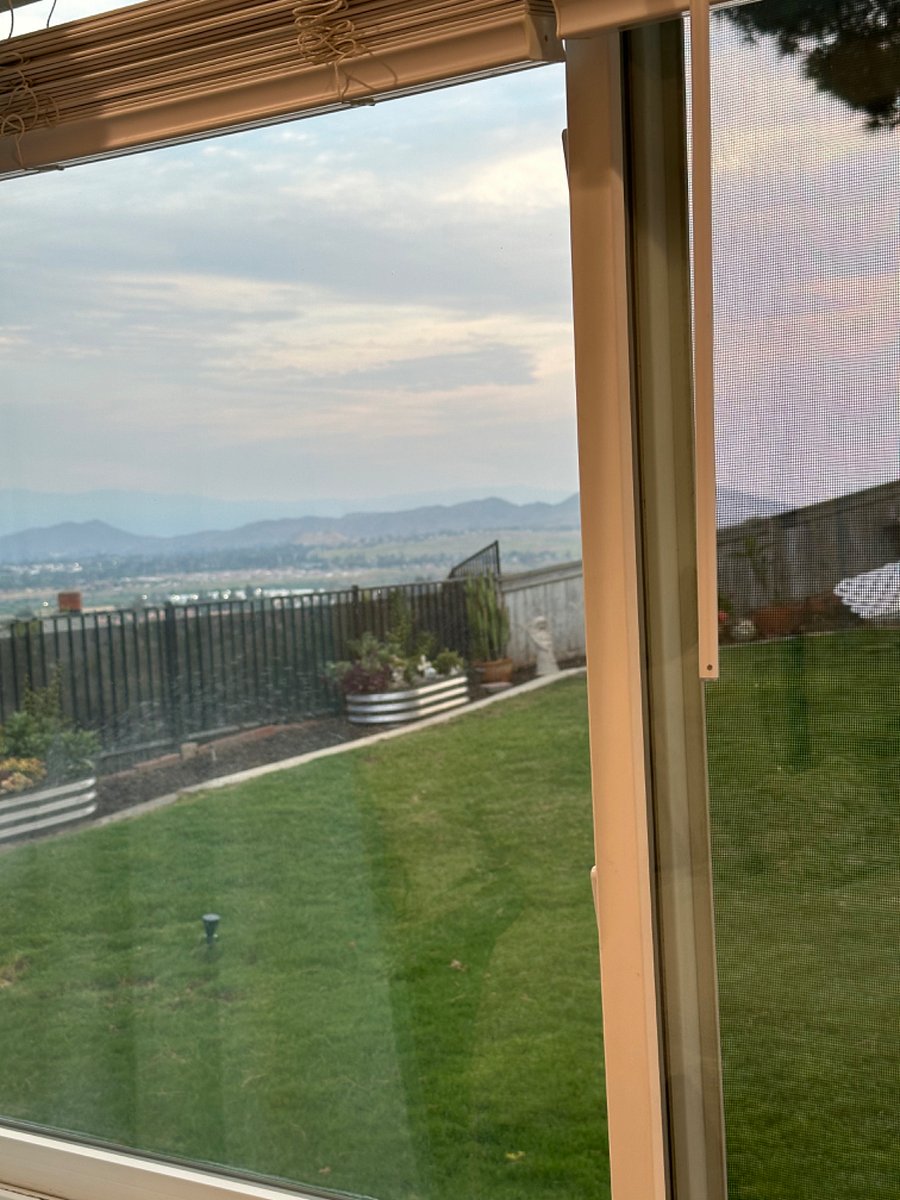 View from your room.