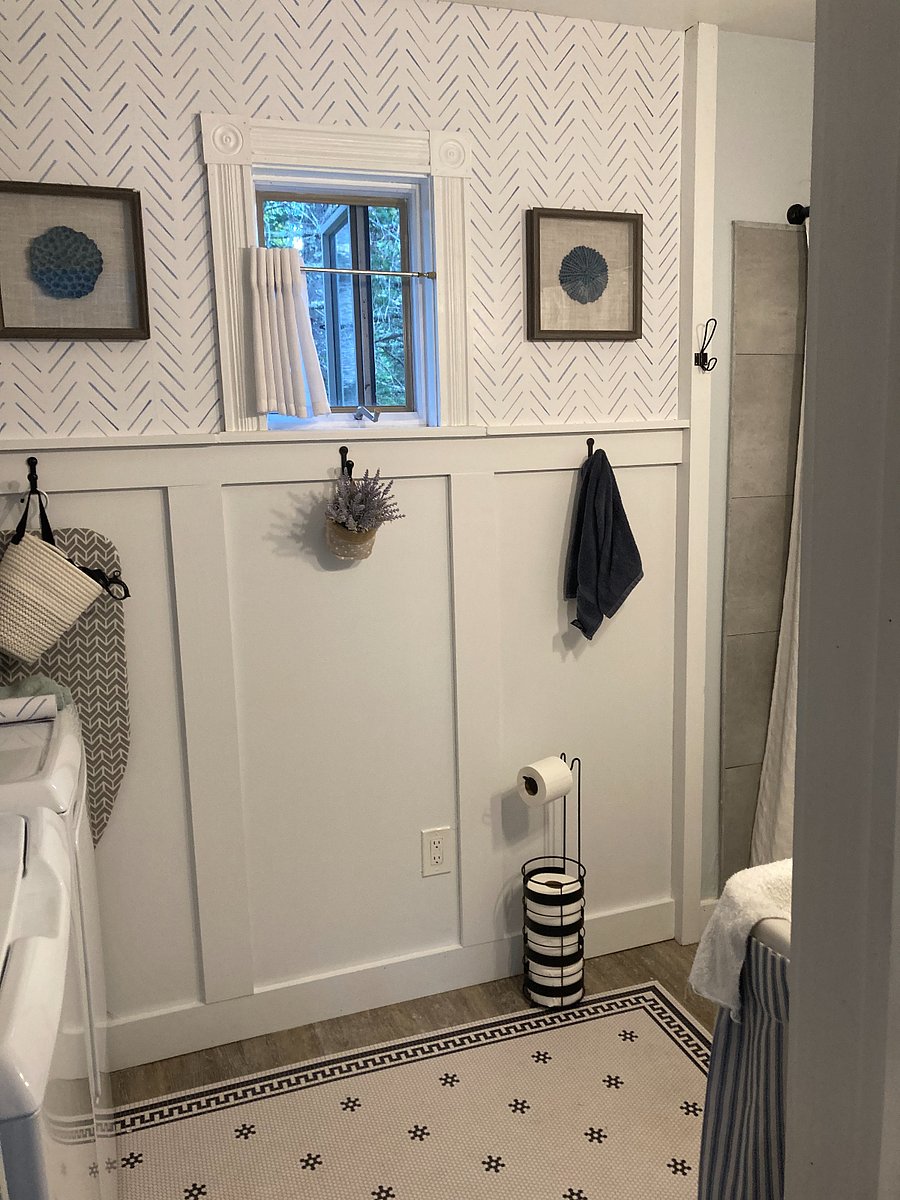 Full Bath and Laundry