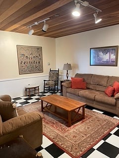 lower level family room