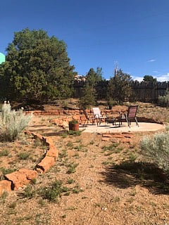 Back patio