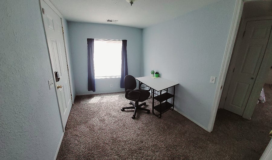 This room can be changed from an office to a twin bed upon request.