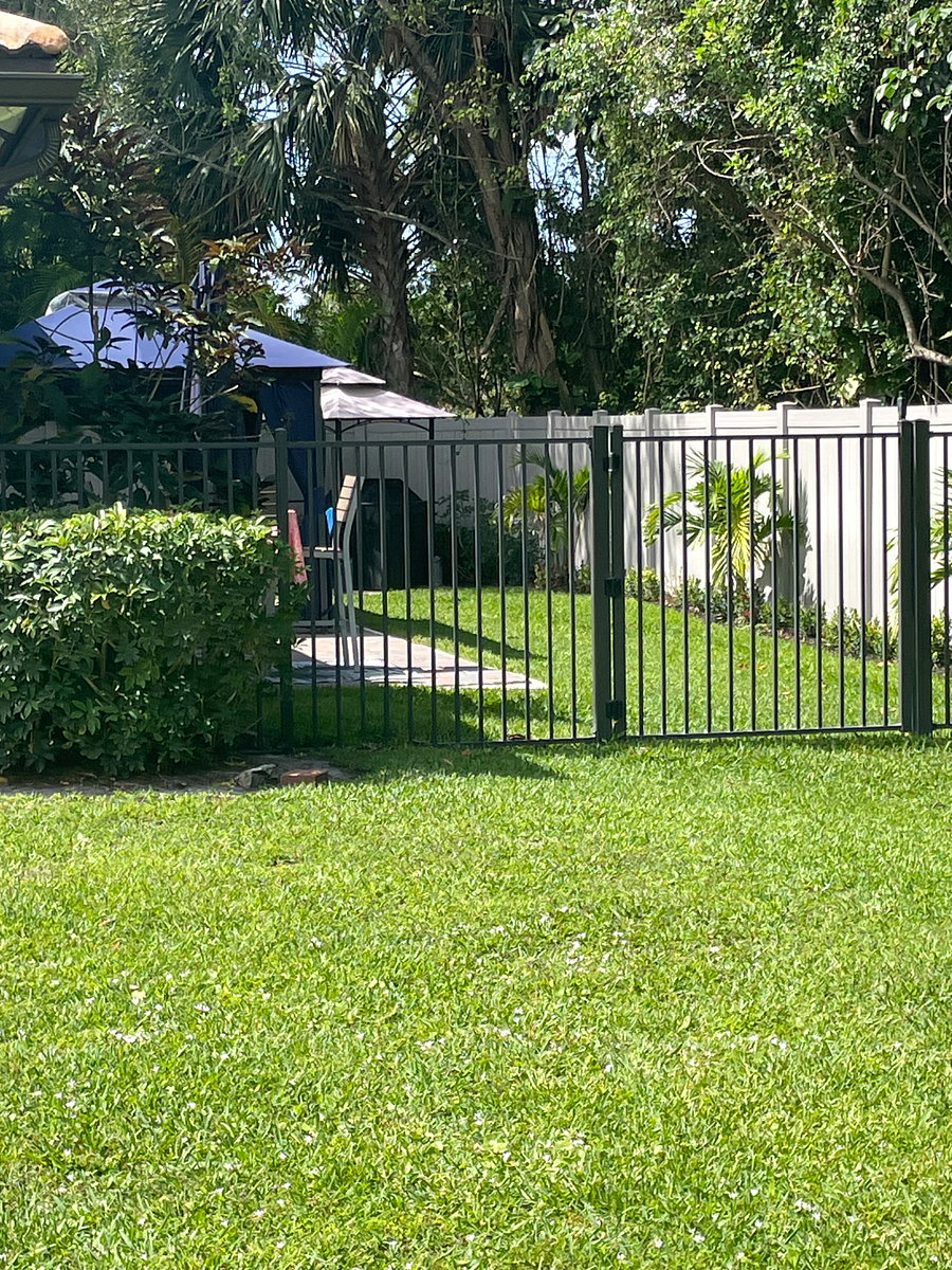 Backyard entrance