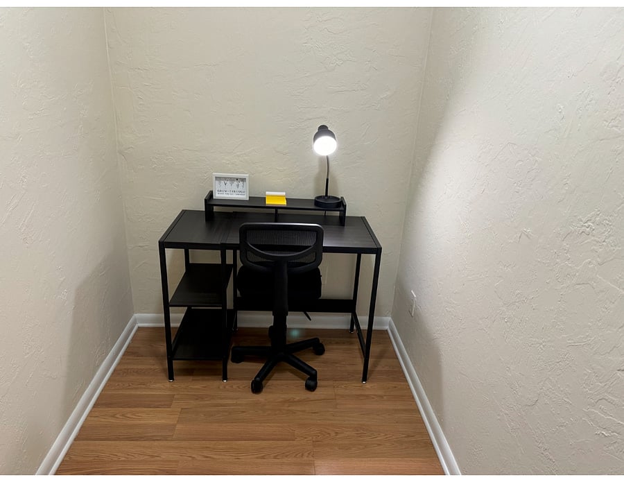 Designated work/study area 