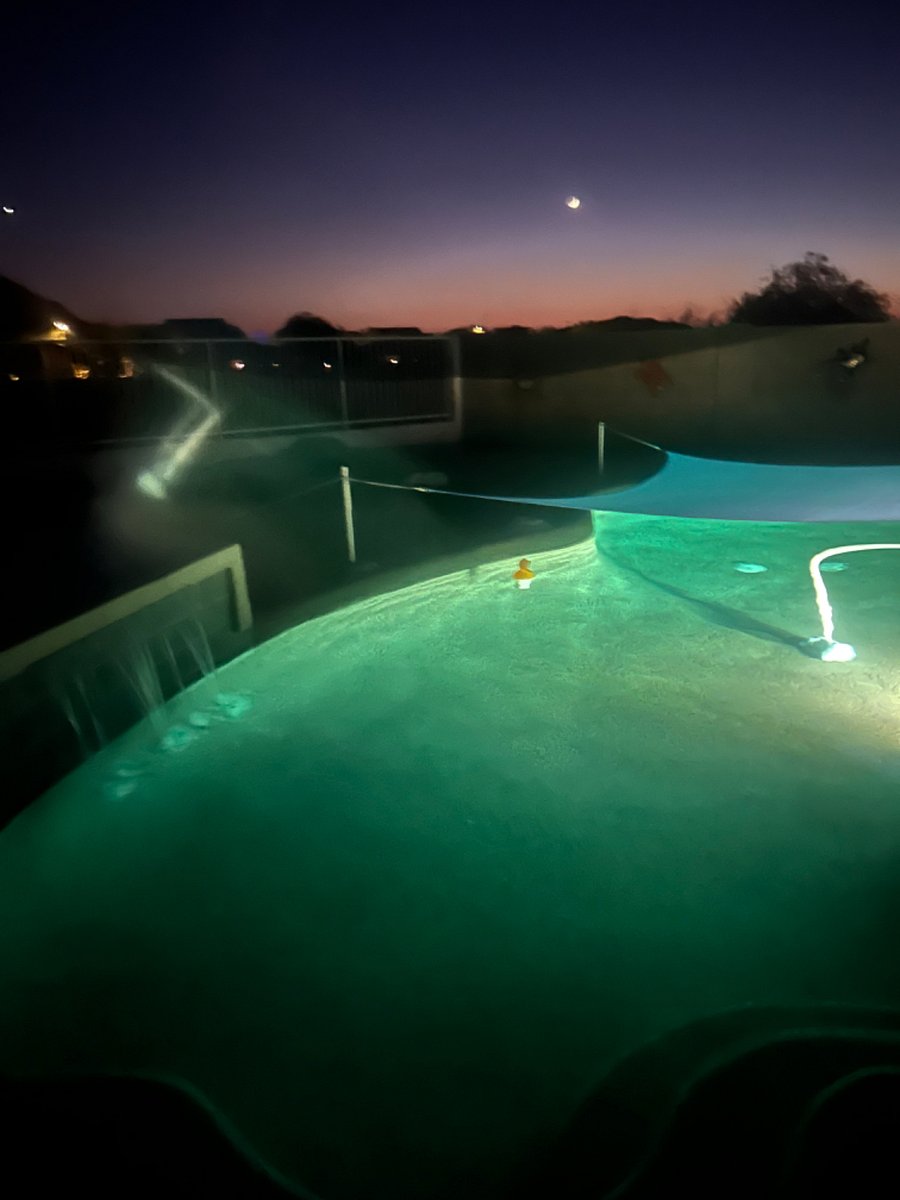 Pool with Lights