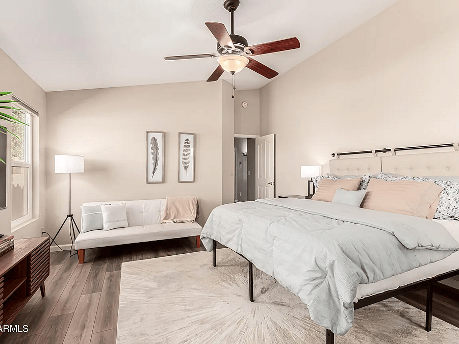 Primary Bedroom - King bed
