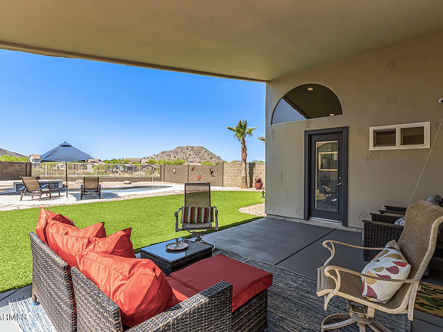 Covered Patio Area